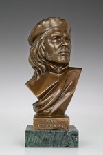 Scultura busto in bronzo