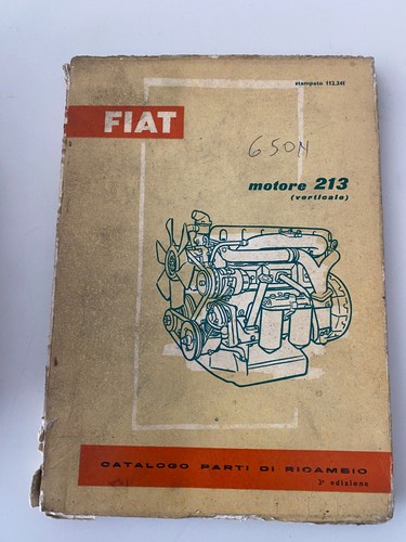 Libretto autocarro fiat 213 - autocarro,