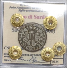 Regno Sardegna Carlo Emanuele IV Savoia Soldo 1797 Rara Monete stati preunitari