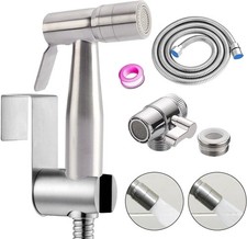 Bidet in acciaio inox, doccia