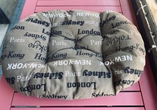 CUSCINO PER CANI DOUBLE-FACE MISURA PICCOLA COLOR TORTORA “ FERPLAST “