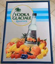 KEGLEVICH VODKA GLACIALE  - SPECCHIO PUBBLICITARIO CM 73,5 X 53,5