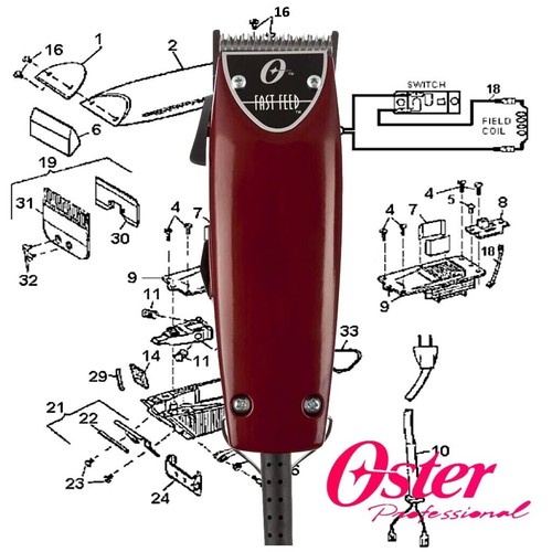 Ricambi per oster - oster, feed