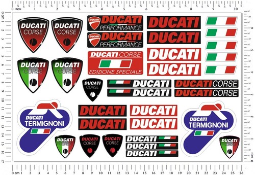 Adesivo decalcomanie moto