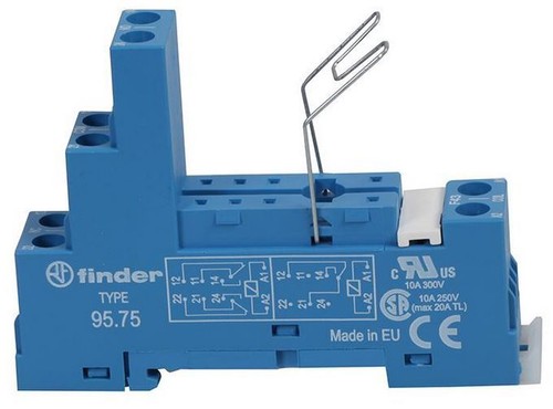 Finder sma zoccolo con - 95.75.sma,