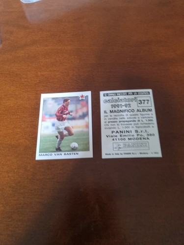 Panini calciatori 1991 - calciatori, 1991-92