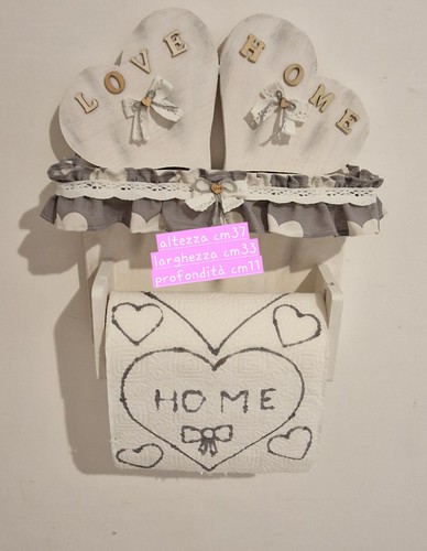 Portascottex legno shabby - portascottex, in