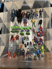 Lotto personaggi Marvel + DC Comics + veicoli