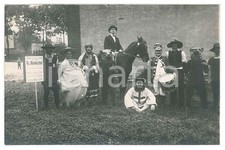 1910 ca PLEISSA (GERMANY) Oktoberfest - Gruppo in costume *Foto 14x9 cm