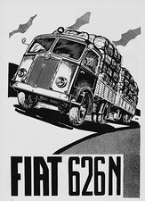 PUBBLICITA' 1939 FIAT 626 N