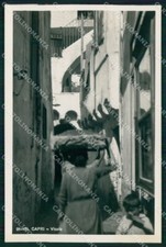 Napoli Capri Vicolo Tipico Brunner 21 171 Foto cartolina MX1160