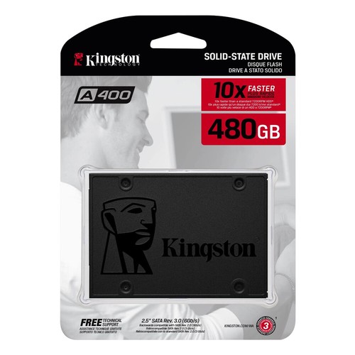 Kingston ssd a400 480gb - kingston, disco