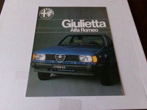Alfa romeo rara brochure - alfa,