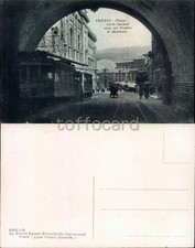 TRIESTE CITTA'-PIAZZA GOLDONI-TRAM-D4-5