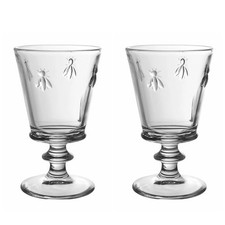 Set 2 Bicchieri a Stelo Grande