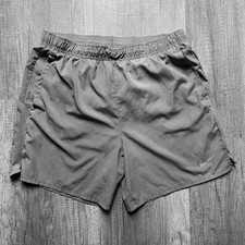 Nike Shorts Mens Large Grey Dri Fit Challenger Brief Lined 7 Running DV9359-084