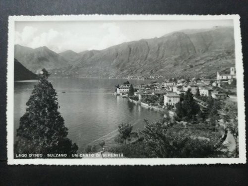 Cartolina sulzano lago iseo - cartolina, d'