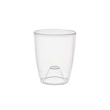 Vaso tondo plastica - tondo, in