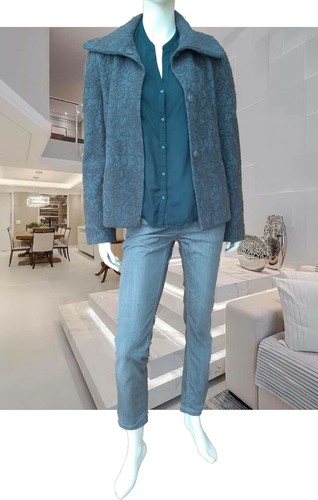 Jeans grigio gas giacca - jeans,