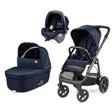 Peg Perego Veloce TC Brio 3 in 1 con Primo Viaggio SLK BLUE SHINE