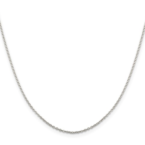 Collana con catena - , argento