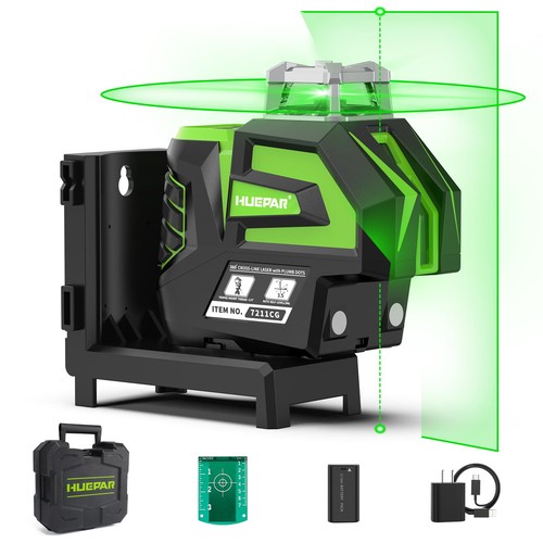 Huepar 7211cg laser - a, linea
