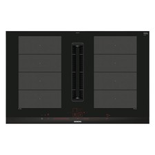 Siemens Piano cottura aspirante 4 zone cottura IQ700 EX875LX67E Black (80cm)