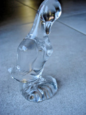 Daum France canard en cristal