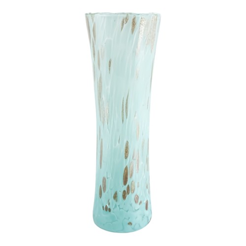 Murano vetro vaso azzurro - vetro,