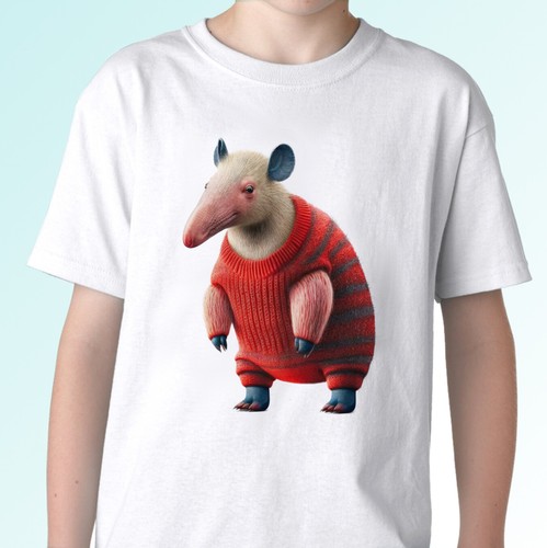 Shirt bianca anteater - t-shirt,