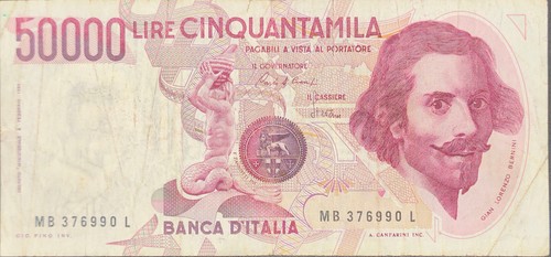 Banconota italia 50000 lire - 50000,
