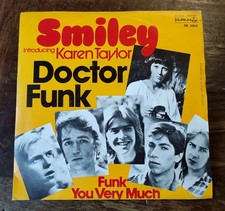 DOCTOR FUNK Karen Taylor SMILEY 1977 Disco Vinile 7' OTTIMO Leggere Descrizione 