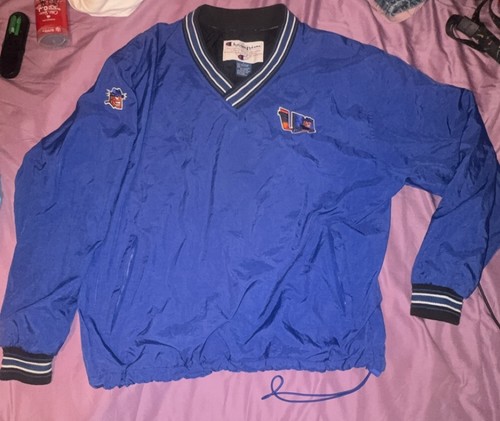 Maglione giacca vento blu - , a