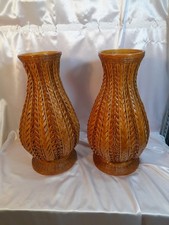 zDue vasi gemelli di vimini provenienti dalla cina, risalenti al 1930-1950 circa