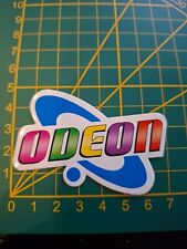 adesivo vintage STICKER kleber vecchia TV odeon