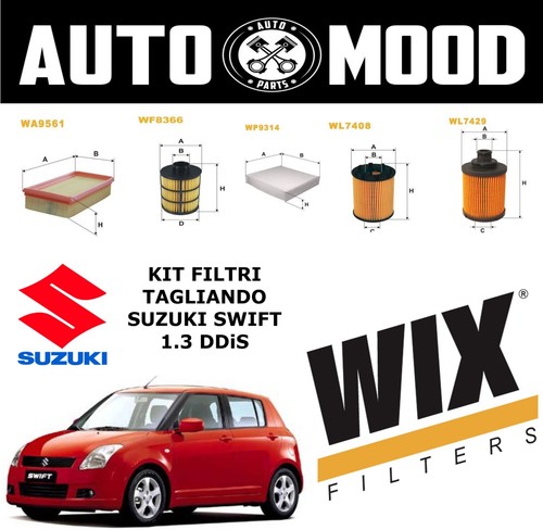 Kit filtri tagliando wix - tagliando,