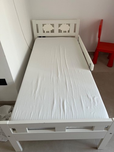 Letto ikea kritter bianco x - letto,
