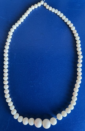 Collana perla bianca pelle - perla,