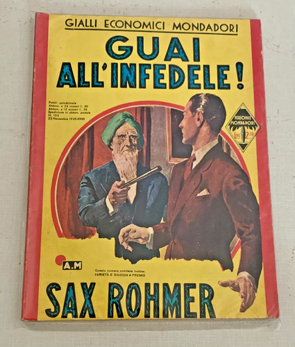 Guai all infedele gialli - guai, all'infedele!-gialli