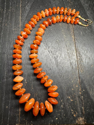 Collana vintage agata - vintage,