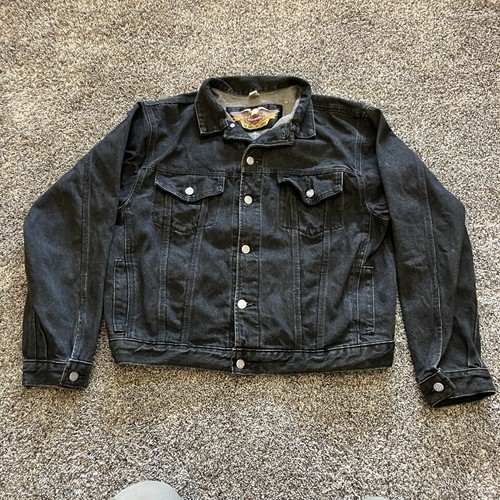 Giacca jeans harley davidson - giacca,
