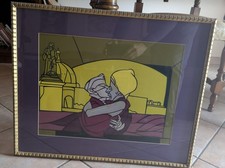 Valerio Adami - Il bacio 