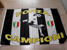BANDIERA FORZA CAMPIONI bianco