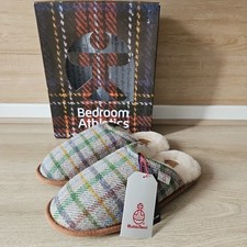 Pantofole da uomo in pelle di