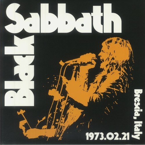 Black sabbath live - black, brescia