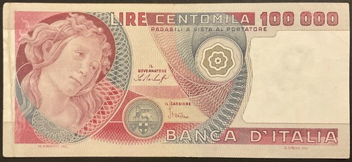 100000 lire 1978 - 100000, primavera
