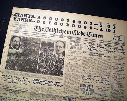 Giornale new york yankees - york,