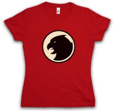 THE BIG HAWKMAN BANG THEORY LOGO T-SHIRT DONNA Sheldon TBBT Bazinga Cooper