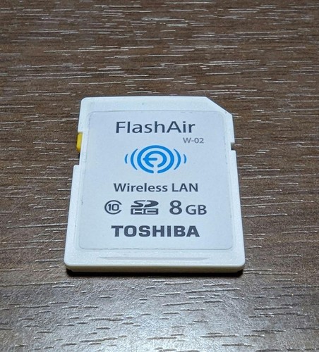 Toshiba flashair 8 gb - flashair, w-02