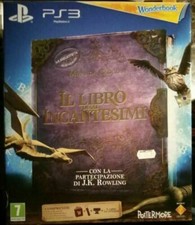 IL LIBRO DEGLI INCANTESIMI - WONDERBOOK - PS3- PlayStation move e telecamera VR